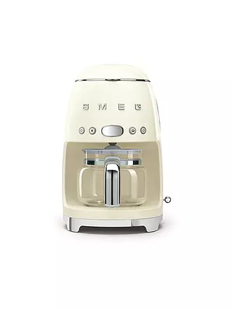SMEG | Macchina da caffè filtro Stile retrò anni '50 Crema DCF02CREU | 